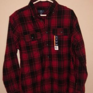 Flannel long sleeve shirt